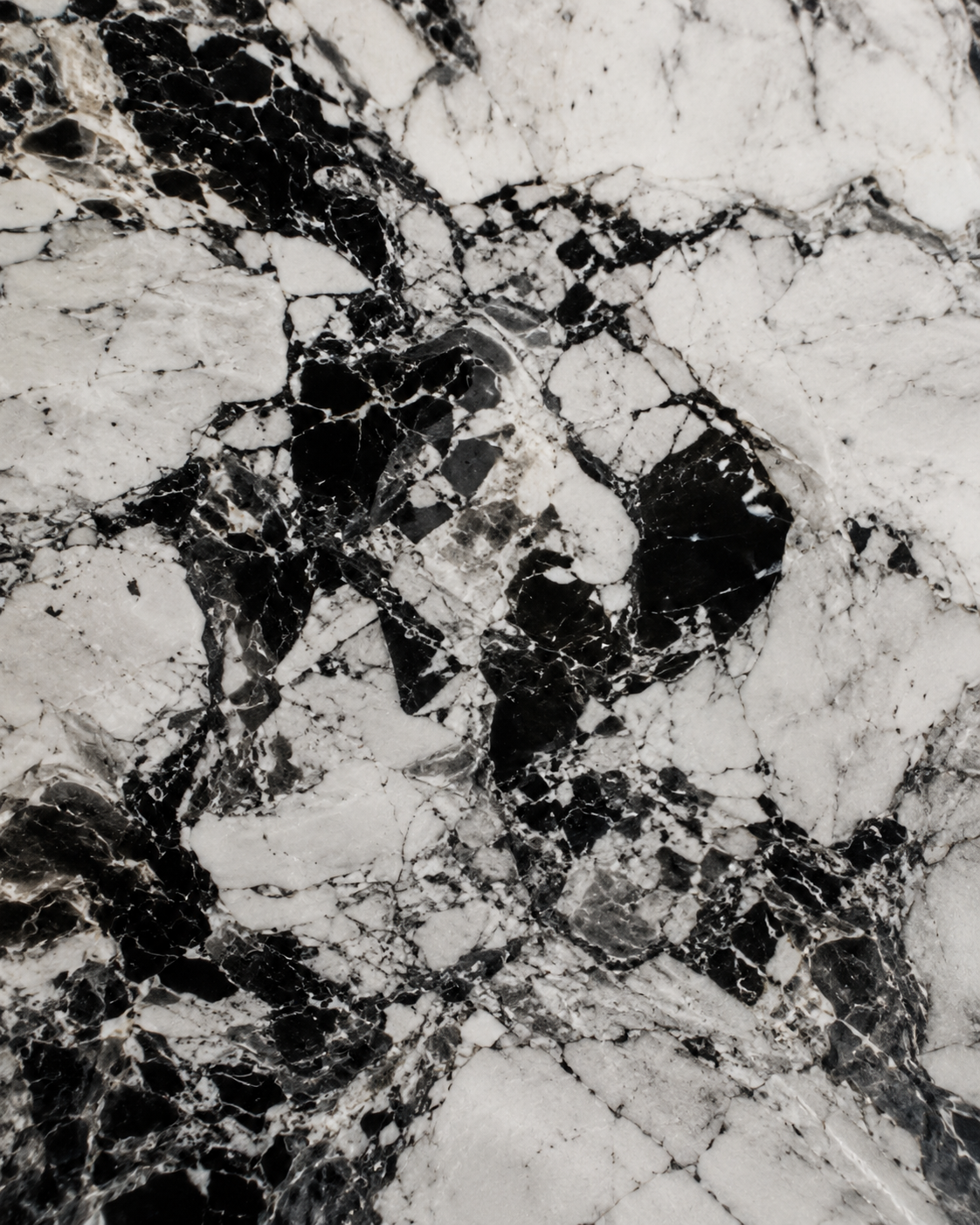 Textura abstracta de mármol blanco y negro para interiorismo