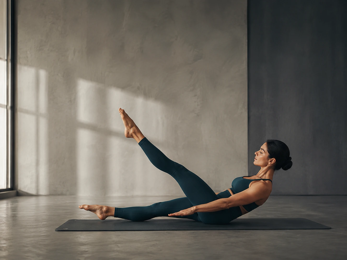 Clase de pilates suelo centrada en fuerza, control y alineación en NUMA